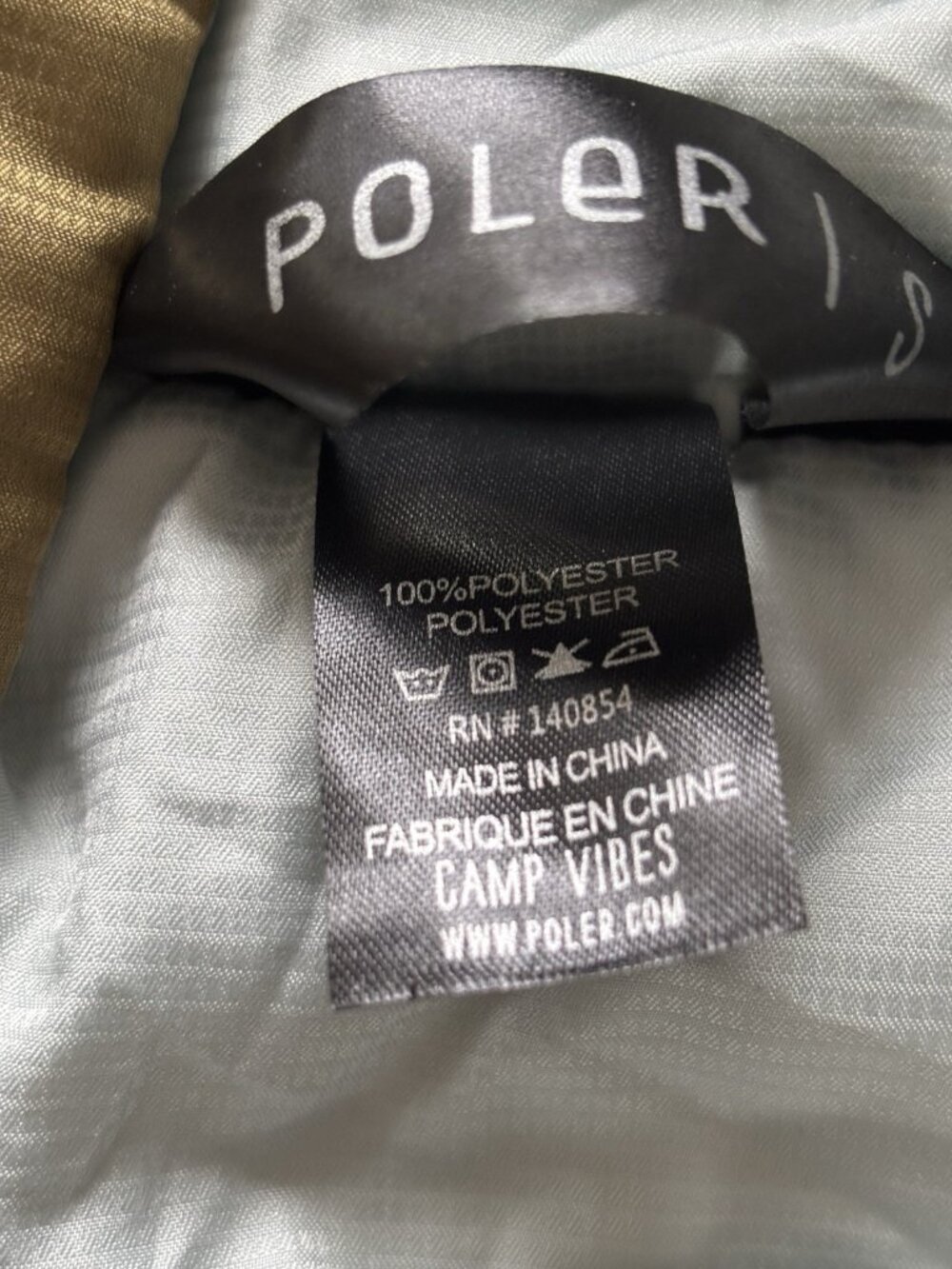 Poler Stuff Napsack Reversible Camping Wearable Sleeping Bag Puffer Hooded S - Picture 6 of 16
